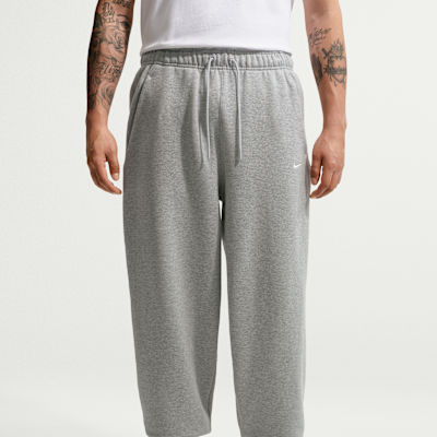 Nike Solo Fleece Dar Paçalı Erkek Eşofman Altı görsel 2