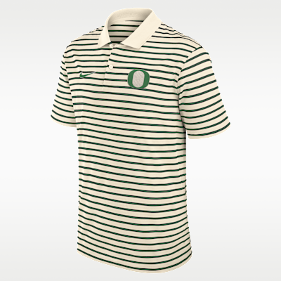 Polo universitario Nike Dri-FIT para hombre Oregon Striped