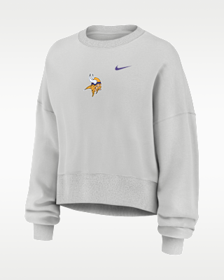 Женские Minnesota Vikings Primetime Phoenix Nike NFL Oversized Pullover Crew