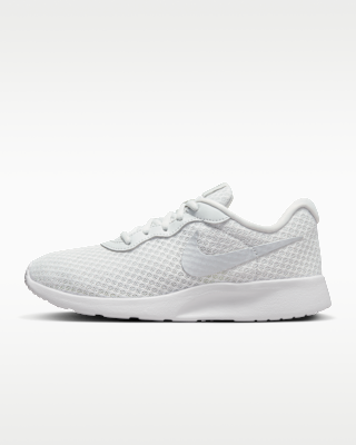 nike all white tanjun