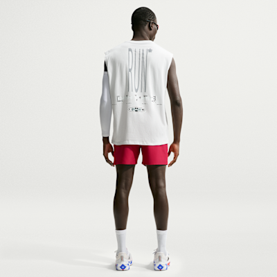 Nike Miler Dri-FIT 13 cm Slip Astarlı Erkek Koşu Şortu görsel 5