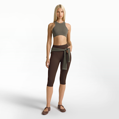 NikeSKIMS Ribbed Seamless Women's Racerneck Bra