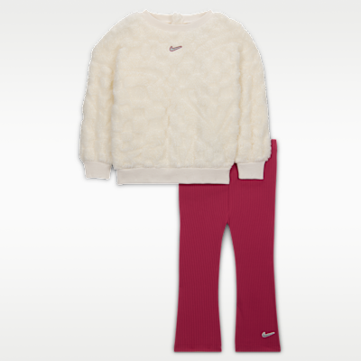 Ensemble deux pièces avec legging évasé Nike Cozy pour bébé (12-24 mois)
