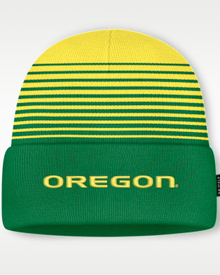 Женские Oregon Sideline Utility Nike College Cuffed Beanie