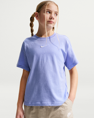 Детская футболка Nike Sportswear Essential Big Kids' (Girls')