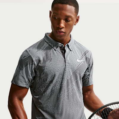 NikeCourt Slam Dri-FIT ADV Erkek Tenis Polo Üstü görsel 3