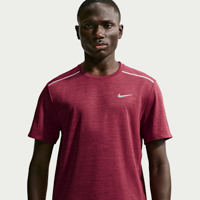 Nike Miler Dri-FIT Kısa Kollu Erkek Koşu Üstü