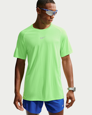 Мужские шорты Nike Stride Aero-FIT Short-Sleeve Top для бега