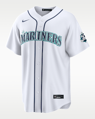 Женские джерси Cal Raleigh Seattle Mariners Nike MLB Stadium Jersey