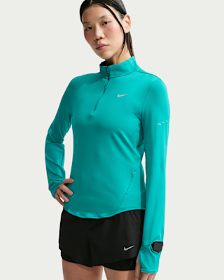 Женские Nike Swift Dri-FIT UV 1/4-Zip Top для бега