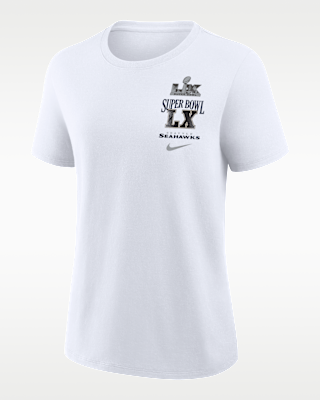 Женская футболка Seattle Seahawks Super Bowl LX Champions Long Ball Nike NFL