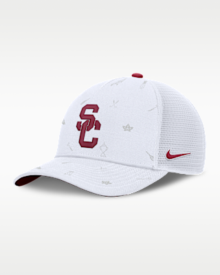 Женские  USC Country Club Golfin' Rise Nike College Trucker Adjustable Hat