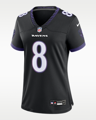 Женские джерси Lamar Jackson Baltimore Ravens Nike NFL Game Jersey