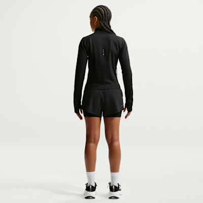 Nike Swift Dri-FIT Tam Boy Fermuarlı Kadın Koşu Üstü görsel 5