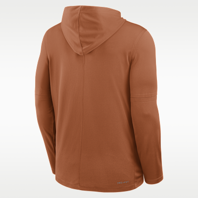 Texas Dugout Men's Nike Dri-FIT College Long-Sleeve Hooded Top
