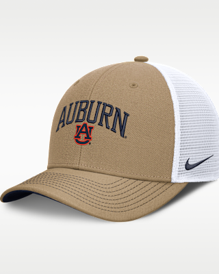 Женские Auburn Primetime Arched Nike Dri-FIT College Trucker Adjustable Hat