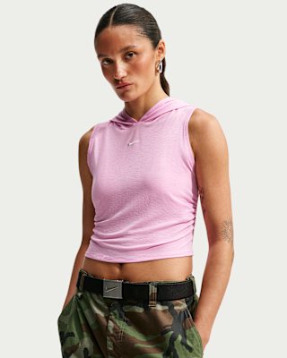 Женские Nike Sportswear Slim Hooded Tank Top