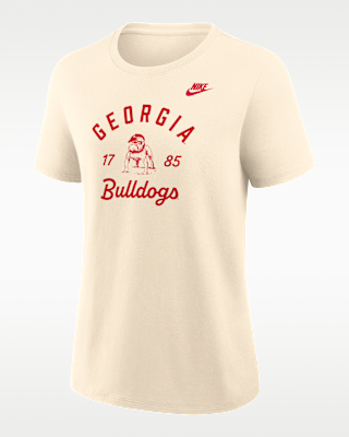 Женская футболка Georgia Legacy Team Name Nike College