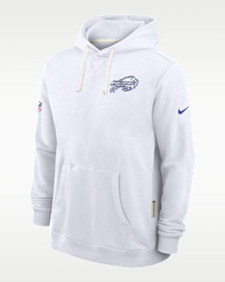 Мужское худи Buffalo Bills Rivalries Collection Sideline Nike Dri-FIT NFL Pullover Hoodie