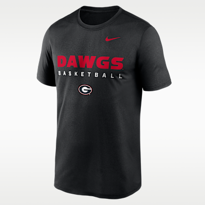 Georgia Courtside Basketball Legend Men's Nike Dri-FIT College T-Shirt