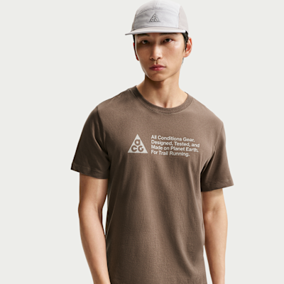 Nike ACG เสื้อยืดวิ่งเทรล Dri-FIT ผู้ชาย