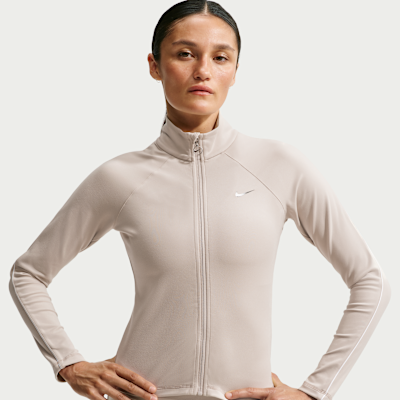 Nike Uzun Kollu Tam Boy Fermuarlı Kadın Ceketi