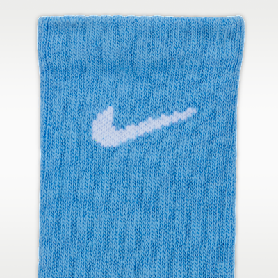 Nike Dri-FIT Performance Basics Little Kids' Crew Socks (6 Pairs)