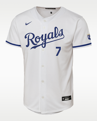 Детские джерси Bobby Witt, Jr. Kansas City Royals Big Kids' Nike MLB Stadium Home Jersey