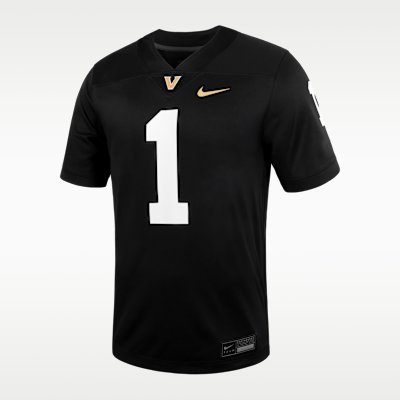 Jersey de fútbol americano universitario Nike Replica para hombre Vanderbilt