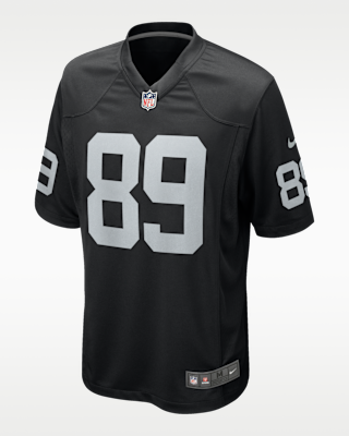Мужские джерси Brock Bowers Las Vegas Raiders Nike NFL Game Jersey