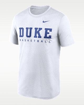 Мужская футболка Duke Courtside Basketball Legend Nike Dri-FIT College для баскетбола