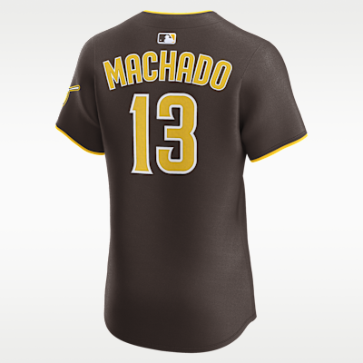 Manny Machado San Diego Padres Men's Nike Dri-FIT ADV MLB Elite Jersey