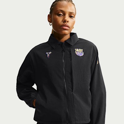 Nike FC Barcelona Deplasman Kobe Dokuma Kadın Futbol Ceketi