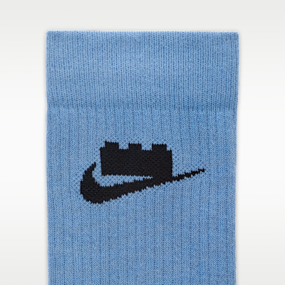 Nike x LEGO® Collection Everyday Essentials Crew Socks (3 Pairs)