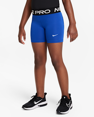 Детские шорты Nike Pro Big Kids' (Girls') Dri-FIT 5" Shorts