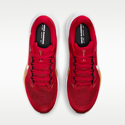 Tenis de correr en pavimento Nike de la NFL para hombre San Francisco 49ers Pegasus 41