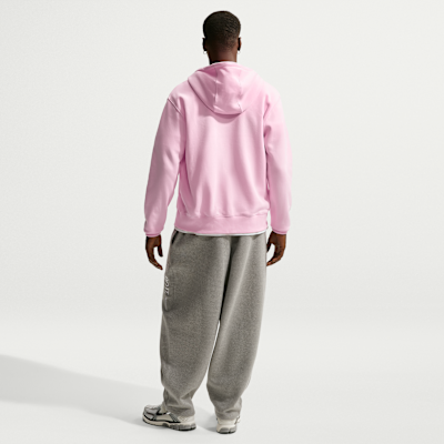 Nike Club Tam Boy Fermuarlı Fleece Erkek Kapüşonlu Üstü görsel 5