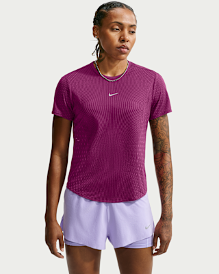 Женские шорты Nike Swift Aero-FIT Short-Sleeve Top для бега