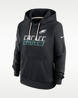 Женское худи Philadelphia Eagles Sideline Standard Issue Nike Dri-FIT NFL Pullover Hoodie