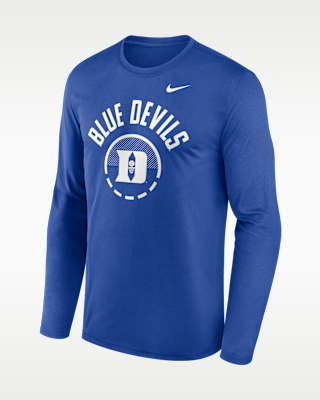 Мужская футболка Duke Courtside Nike Dri-FIT College Long-Sleeve