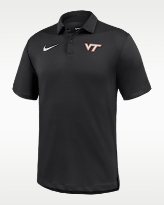 Мужские Virginia Tech Hokies Tour Nike Dri-FIT College Polo
