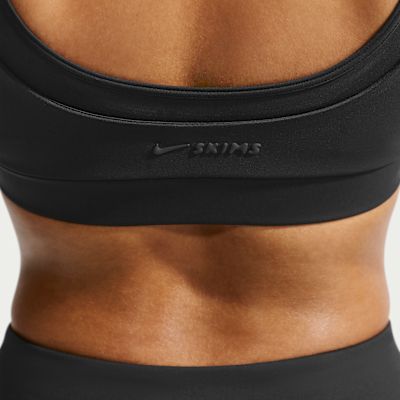 NikeSKIMS Matte Çift Askılı Scoop Kadın Sütyeni görsel 6