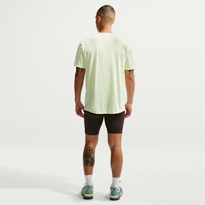 Nike Fast Dri-FIT Slip Astarlı Yarım Boy Erkek Koşu Taytı görsel 5