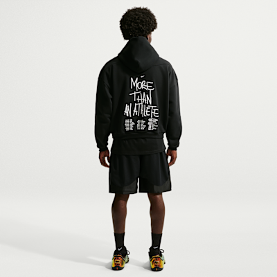 Sweat à capuche de basket LeBron « Shut Up and Dribble » Nike Therma-FIT brossé pour homme