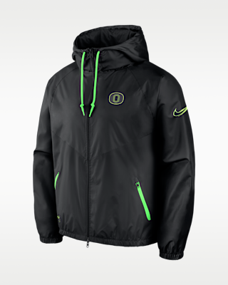 Мужская куртка Oregon Origin of Speed Windrunner Nike Storm-FIT College Full-Zip для бега