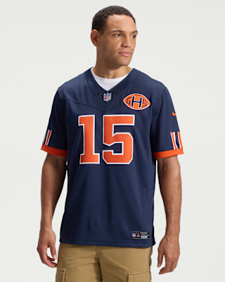 Мужские джерси Rome Odunze Chicago Bears Rivalries Collection Nike Dri-FIT NFL Limited Jersey