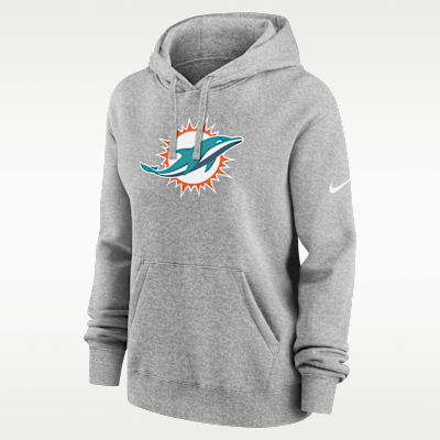 Miami Dolphins Club Women's Nike NFL Pullover Hoodie