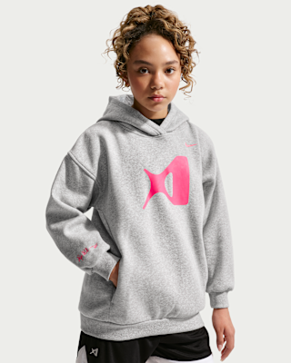 A'ja Wilson Club Fleece Big Kids' Basketball Hoodie