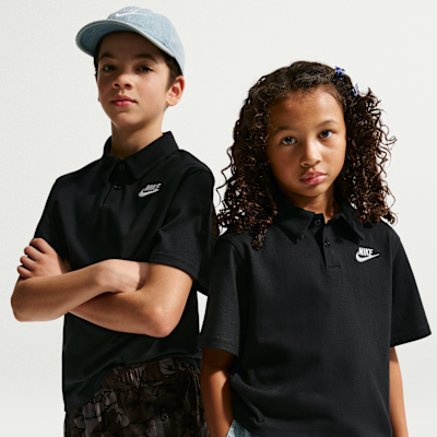 Детские топы Nike Sportswear Club Big Kids' Knit Short-Sleeve Polo