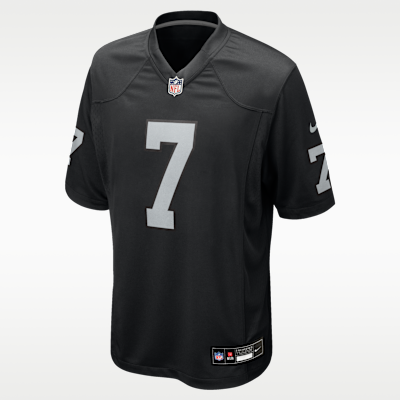 Geno Smith Las Vegas Raiders Men's Nike NFL Game Jersey